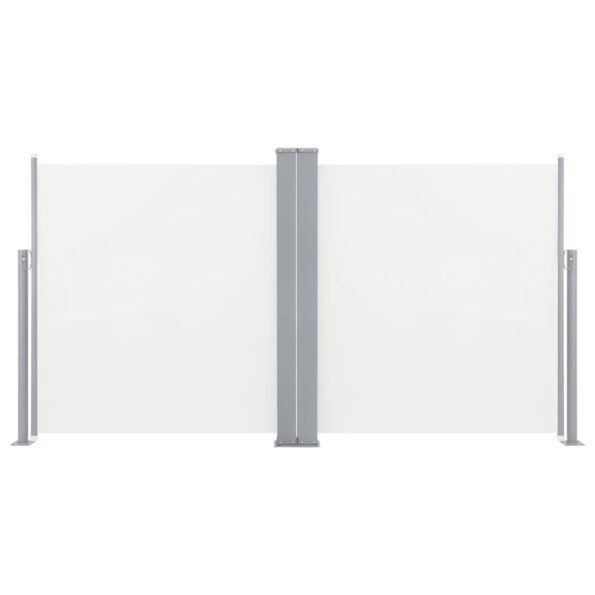 vidaXL Zaťahovacia bočná markíza, krémová 100x600 cm – Obrázok 5