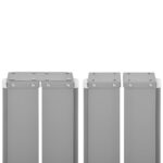 vidaXL Zaťahovacia bočná markíza, krémová 100x600 cm – Obrázok 11