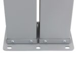 vidaXL Zaťahovacia bočná markíza, hnedá 140x600 cm – Obrázok 8