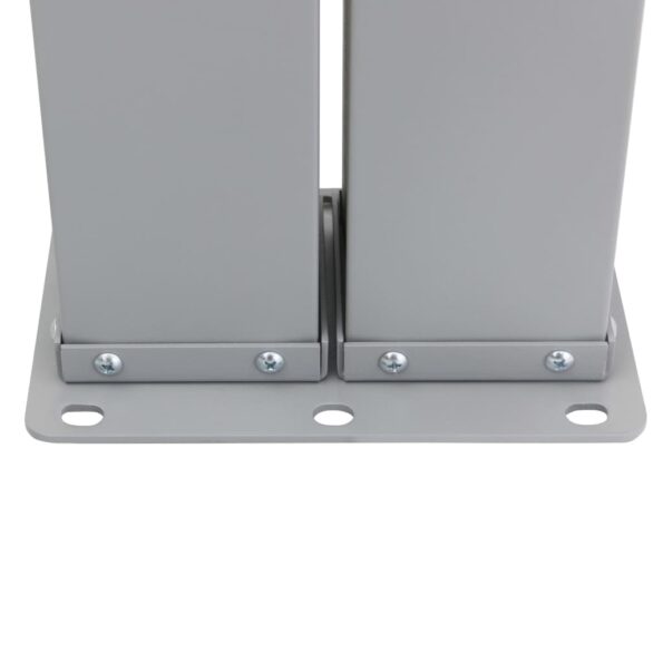 vidaXL Zaťahovacia bočná markíza, hnedá 140x600 cm – Obrázok 8