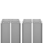 vidaXL Zaťahovacia bočná markíza, čierna 100x1000 cm – Obrázok 9