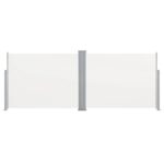 vidaXL Zaťahovacia bočná markíza, krémová 140x1000 cm – Obrázok 5