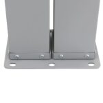 vidaXL Zaťahovacia bočná markíza, hnedá 140x1000 cm – Obrázok 8