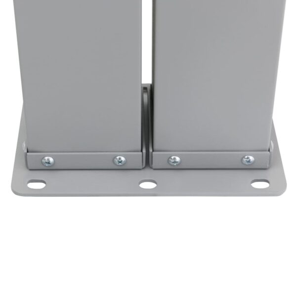 vidaXL Zaťahovacia bočná markíza, hnedá 140x1000 cm – Obrázok 8