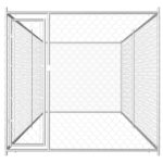 vidaXL Vonkajšia voliéra pre psy 382x192x185 cm – Obrázok 2