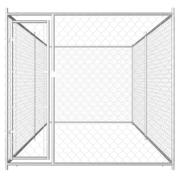 vidaXL Vonkajšia voliéra pre psy 382x192x185 cm – Obrázok 2
