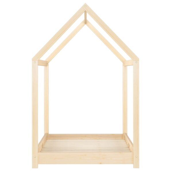 vidaXL Detský posteľný rám 80x160 cm borovicový masív – Obrázok 5