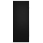 vidaXL Komoda, čierna 60x30x75 cm, kompozitné drevo – Obrázok 6