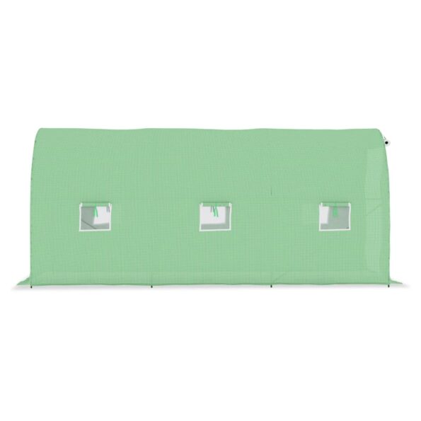 vidaXL Skleník 9 m² 4,5x2x2 cm – Obrázok 7