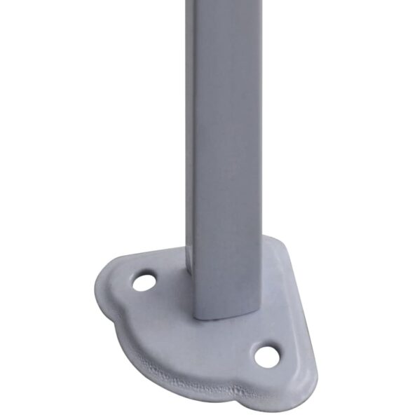 vidaXL Profesionálny skladací párty stan 3x3 m, oceľ, biely – Obrázok 5