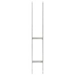 vidaXL Kotviace pätky 6 ks, strieborné 8x6x60 cm, pozinkovaná oceľ – Obrázok 3