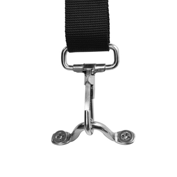 vidaXL Strieška Bimini s 3 oblúkmi, modrá 183x196x137 cm – Obrázok 11