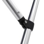 vidaXL Strieška Bimini s 3 oblúkmi, modrá 183x196x137 cm – Obrázok 10