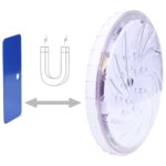 vidaXL Ponorná plávajúca bazénová LED lampa s diaľkovým ovládaním biela – Obrázok 6