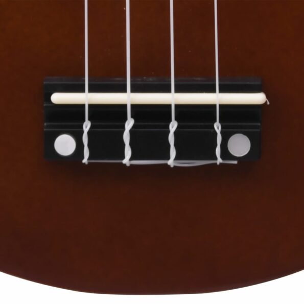 vidaXL Sopránové ukulele s taškou pre deti, prírodné 21" – Obrázok 10