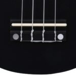 vidaXL Sopránové ukulele s taškou pre deti čierne 21" – Obrázok 10