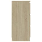 vidaXL Komoda, dub sonoma 60x35x76 cm, kompozitné drevo – Obrázok 5