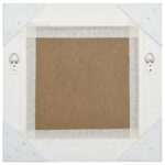 vidaXL Nástenné zrkadlo v barokovom štýle 40x40 cm strieborné – Obrázok 4