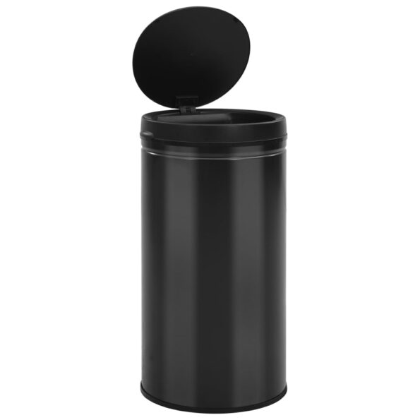 VXL8720286044087_g_en_hd_4.jpg vidaXL Automatický odpadkový kôš, senzor 60 l, uhlíková oceľ, čierny – Obrázok 5