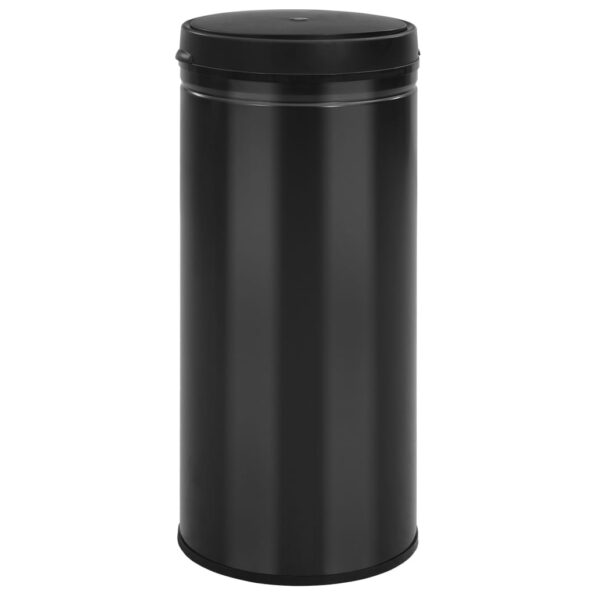 VXL8720286044100_g_en_hd_3.jpg vidaXL Automatický odpadkový kôš, senzor 80 l, uhlíková oceľ, čierny – Obrázok 4