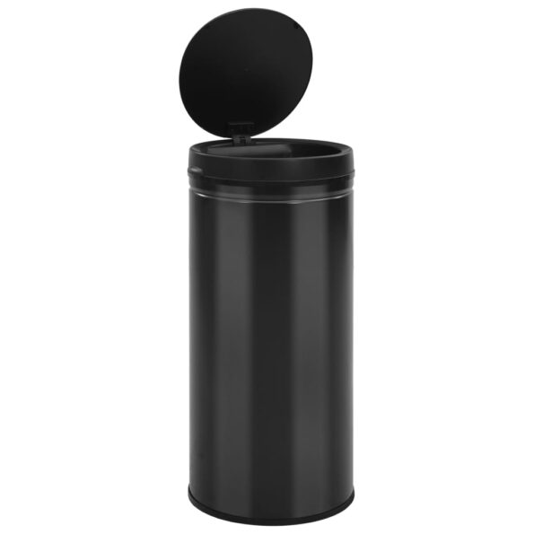 VXL8720286044100_g_en_hd_4.jpg vidaXL Automatický odpadkový kôš, senzor 80 l, uhlíková oceľ, čierny – Obrázok 5