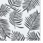 vidaXL Vonkajší koberec bielo-čierny 120x180 cm PP – Obrázok 5