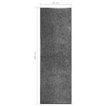 vidaXL Rohožka, prateľná, antracitová 60x180 cm – Obrázok 6
