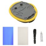 vidaXL Nafukovací gymnastický valec s pumpou 120x90 cm PVC modrý – Obrázok 8