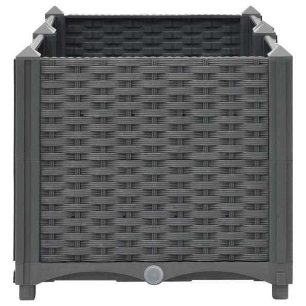 vidaXL Vyvýšený záhon 80x40x38 cm polypropylén – Obrázok 6