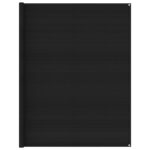 vidaXL Koberec do stanu 250x550 cm čierny