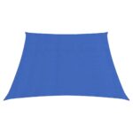vidaXL Tieniaca plachta 160 g/m² modrá 3/4x2 m HDPE