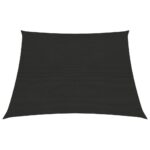 vidaXL Tieniaca plachta 160 g/m² čierna 3/4x2 m HDPE