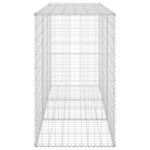 vidaXL Gabiónová stena s krytmi, pozinkovaná oceľ 200x60x100 cm – Obrázok 4