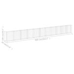 vidaXL Gabiónová stena s krytmi, pozinkovaná oceľ 900x30x100 cm – Obrázok 6