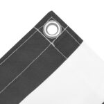 vidaXL Balkónová markíza, antracit a biela 120x500 cm, oxfordská látka – Obrázok 3