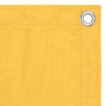 vidaXL Balkónová markíza, žltá 120x300 cm, oxfordská látka – Obrázok 4