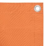 vidaXL Balkónová markíza, oranžová 120x500 cm, oxfordská látka – Obrázok 3