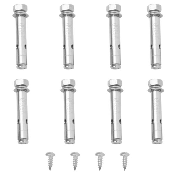 vidaXL Zaťahovacia bočná markíza na terasu 140x600 cm, čierna – Obrázok 7