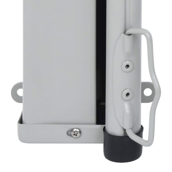 vidaXL Zaťahovacia bočná markíza na terasu 180x500 cm hnedá – Obrázok 7