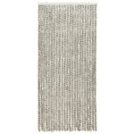 vidaXL Záves proti hmyzu, svetlo a tmavosivý 90x220 cm, ženilka – Obrázok 2