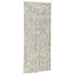 vidaXL Záves proti hmyzu, svetlo a tmavosivý 90x220 cm, ženilka – Obrázok 4