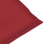 vidaXL Podložky na záhradné stoličky, vysoké operadlo 4 ks 120x50x3 cm – Obrázok 6