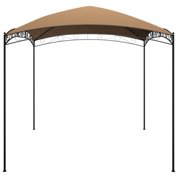 vidaXL Altánok 3x4x2,65 m sivohnedý 180 g/m² – Obrázok 3