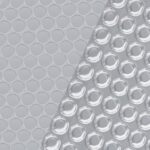 vidaXL Bazénová plachta strieborná 455 cm PE – Obrázok 2