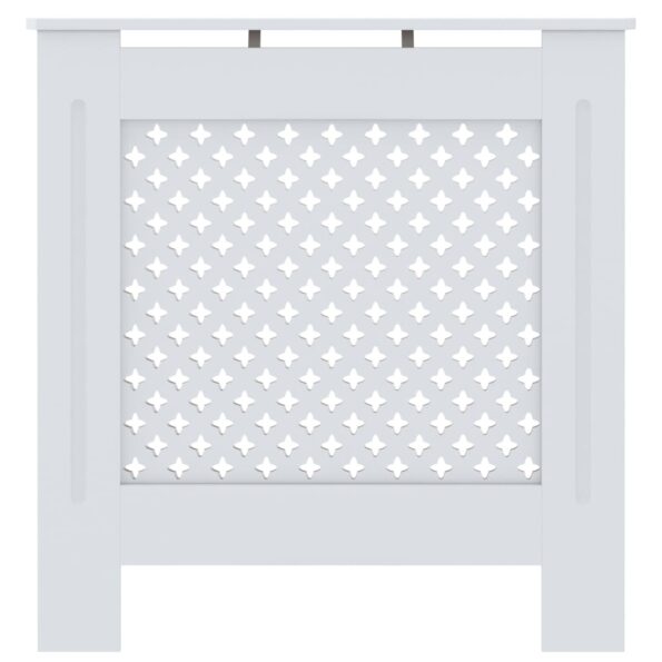vidaXL Kryt na radiátor biely 78 cm MDF – Obrázok 3