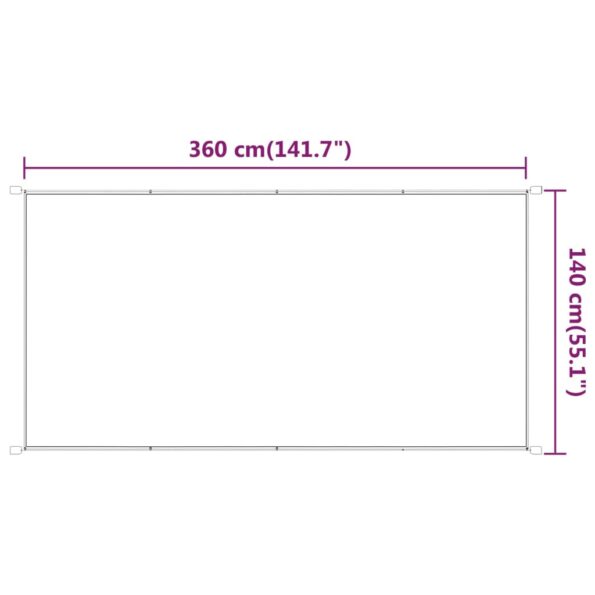 VXL8720286159088_g_en_hd_4.jpg vidaXL Vertikálna markíza bledozelená 140x360 cm oxfordská látka – Obrázok 5