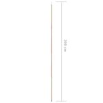 vidaXL Tyče na tieniacu plachtu 2 ks 200 cm pozinkovaná oceľ – Obrázok 6