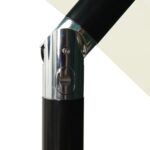 vidaXL 3-stupňový slnečník s hliníkovou tyčou pieskový 2,5x2,5 m – Obrázok 6