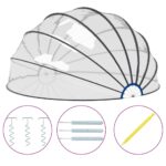 vidaXL Zastrešenie bazénu 500x250 cm – Obrázok 2