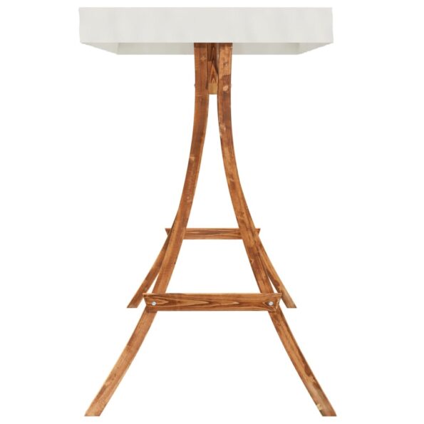 VXL8720286167281_g_en_hd_3.jpg vidaXL Rám hojdačky+krémová strieška, ohýbaný masív, tíkový povrch – Obrázok 5